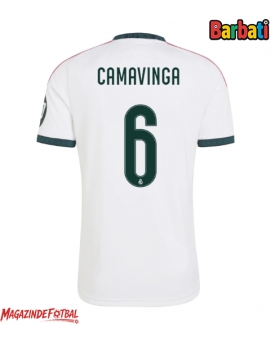 Real Madrid Eduardo Camavinga #6 Tricou Fotbal Replică 2026-27 Barbati Acasa Real Madrid Eduardo Camavinga #6 Tricou Fotbal Replică 2026-27 Barbati Acasa